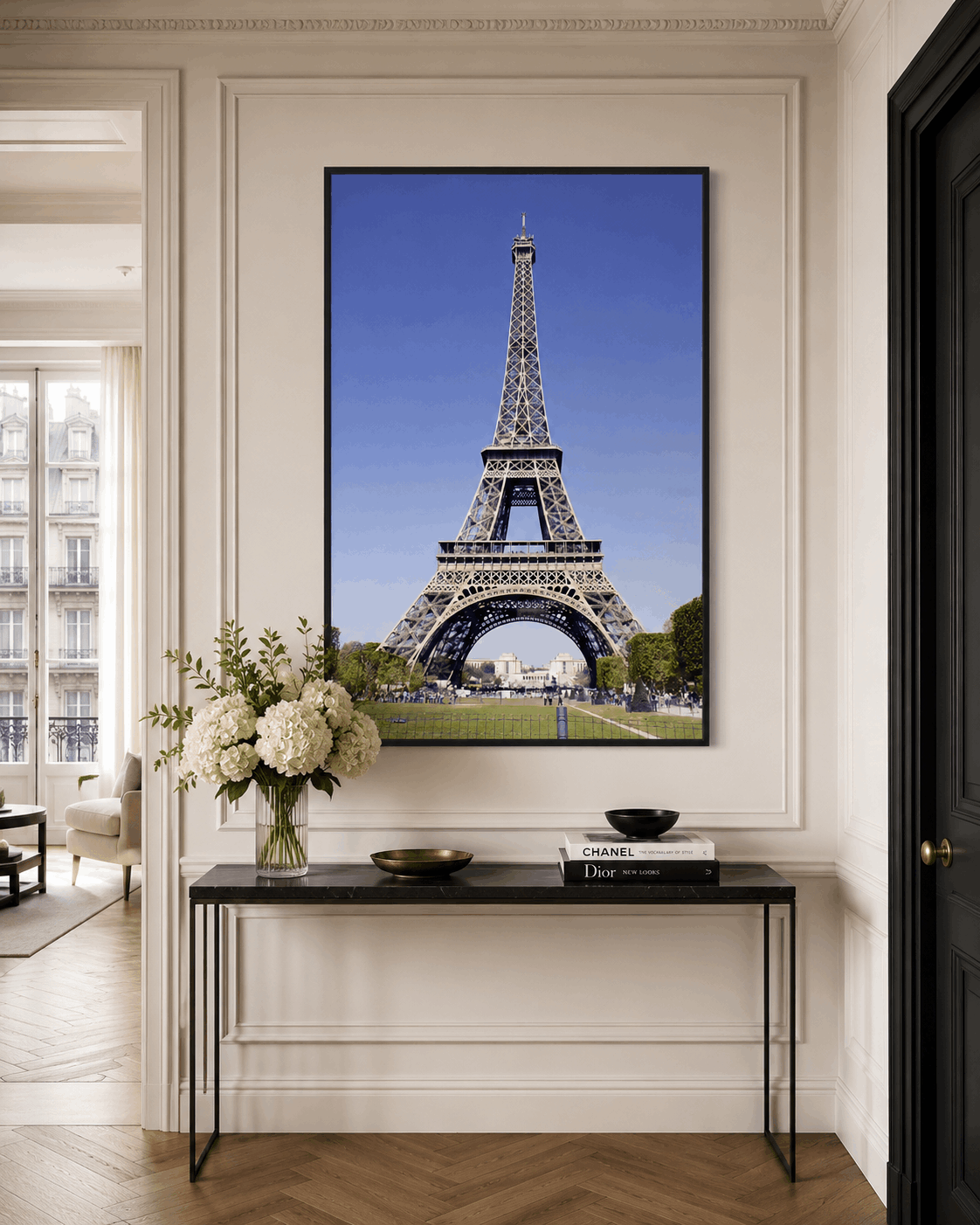 The Eiffel Tower, Paris.